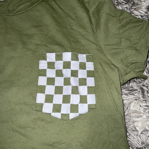 PINK green pocket tee - Picture 2 of 4